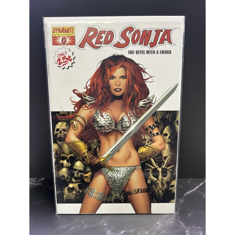 RED SONJA 0 PROMO G1  NM- COMIC BOOK JJC  TOMB RAIDER‎